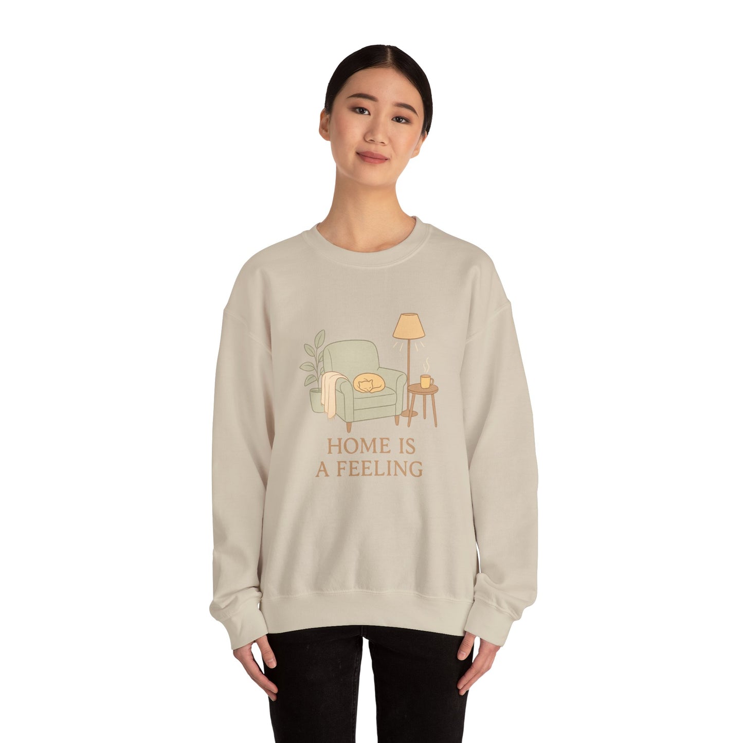 Cozy Home Is a Feeling Sweatshirt
