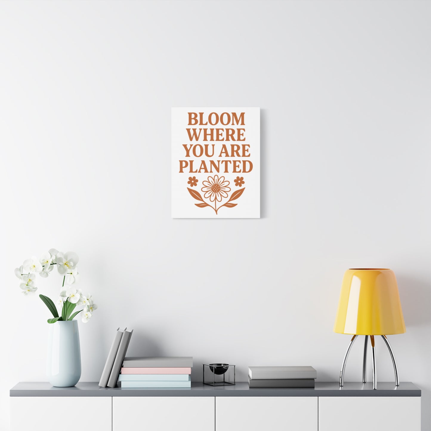 Bloom Where You Are Planted Canvas