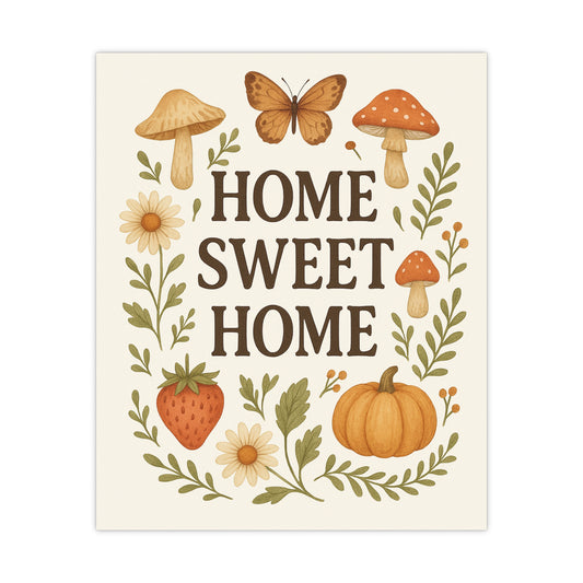 Home Sweet Home Matte Poster